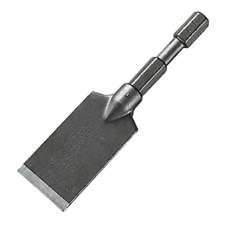 EDCO C10303 Single bevel chisel to remove tile grout ice fiberglass concrete asphalt roofing shingles or hardened deposits