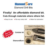 Diamond Sure Tile Drill Bit Demo