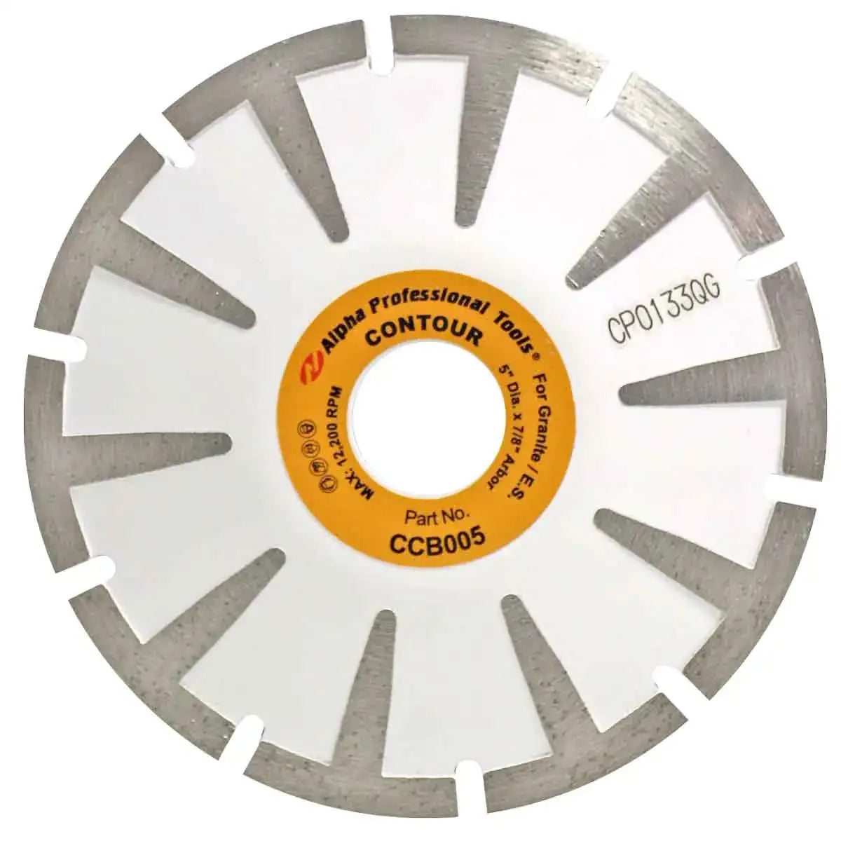 Alpha Tools Curve Cutting Blade for Granite and Engineered Stone