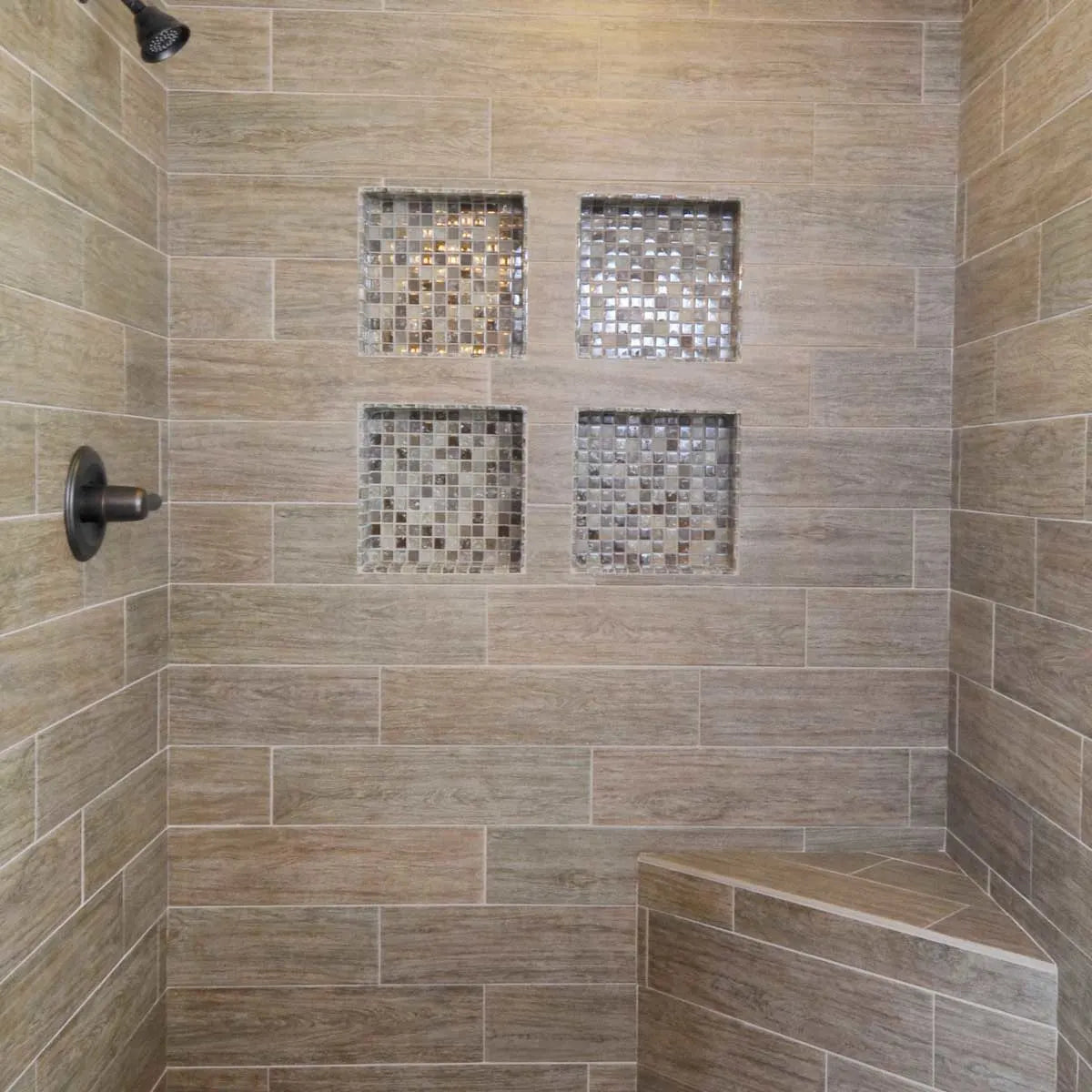 Laticrete Recessed Shower Niches