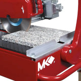 MK 212 Wet Stone Rail Saw Cuts Granite