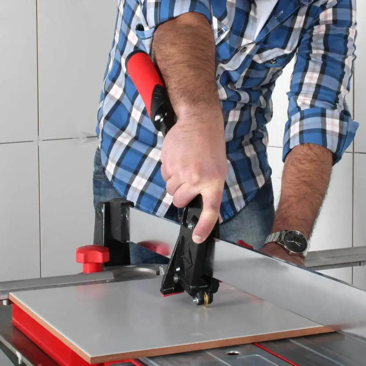 rubi tp tile cutter cutting tile