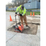 MBW Compactor Plate On Job Site