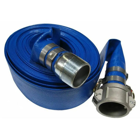 HDQ250 Multiquip Hose Discharge 2" x 50 ft. Quick Coupler. 75 psi, for water pump