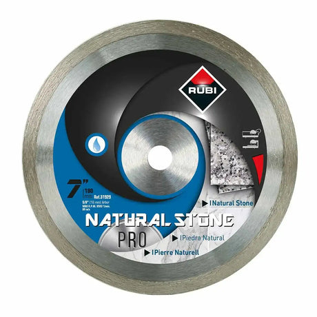 Rubi Natural Stone Diamond Blade 7"