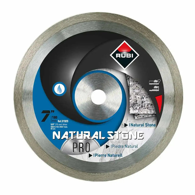 Rubi Natural Stone Diamond Blade 7"