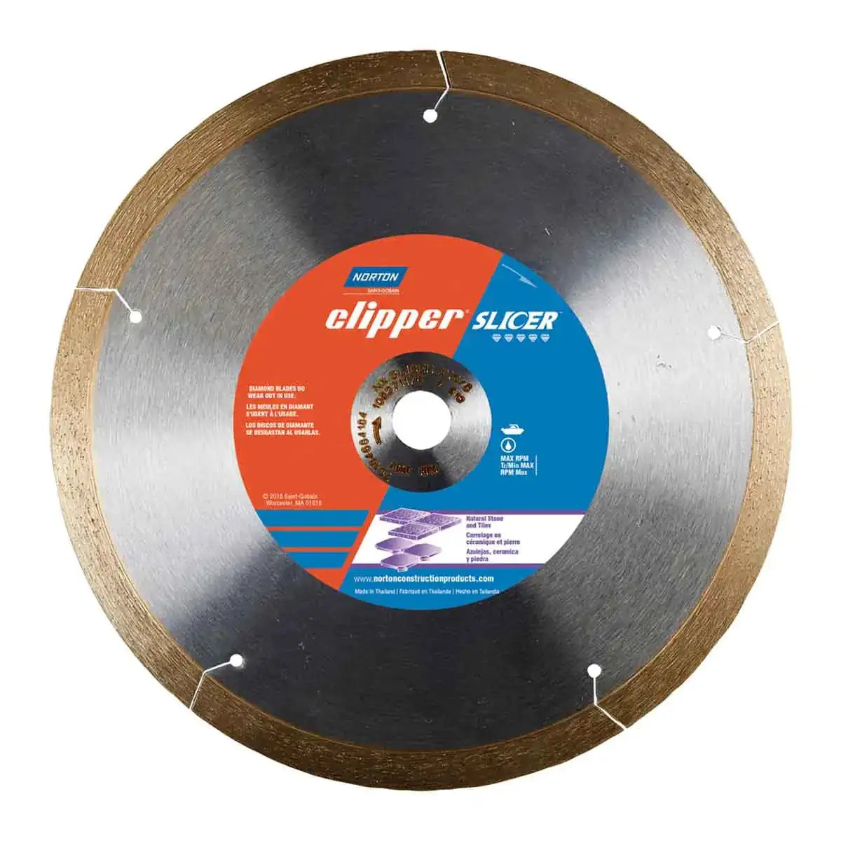 Norton Clipper Slicer Diamond ceramic tile Blade