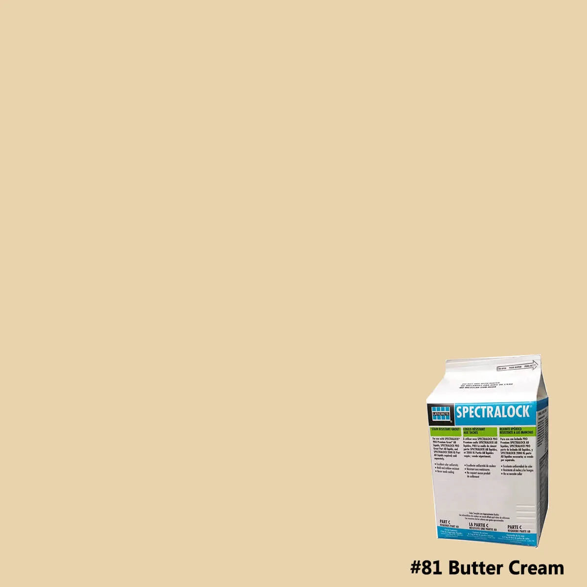 Laticrete SpectraLOCK PRO Epoxy Grout - Butter Cream