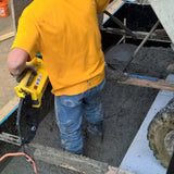 Wacker Neuson M1500 concrete vibrator in use