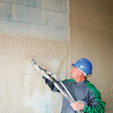 Spraying Walls with Imer KOINE 35