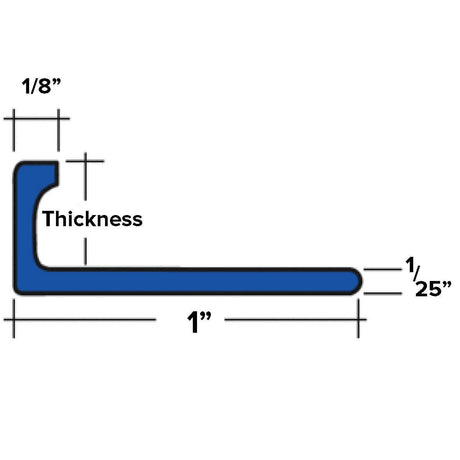 Blanke Aluminum Edge Protector These trims can be utilized on window sills, wall corners and floor transitions where the tile edges can be exposed to impact.