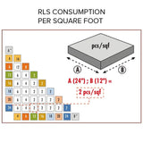 Raimondi 1/32 Grout Line Tile Clips for RLS Tile Leveling System