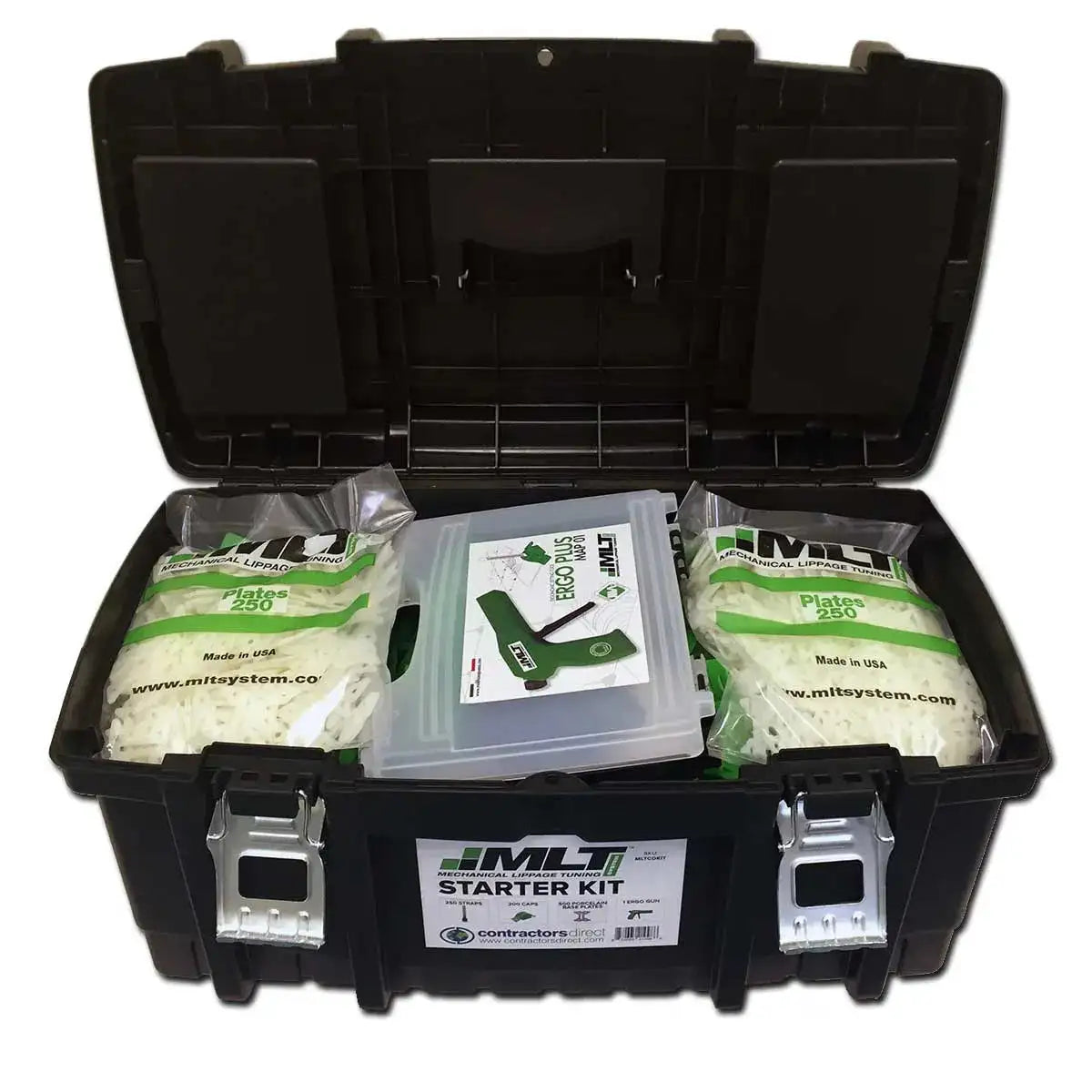 mlt leveling system starter kit with tool box