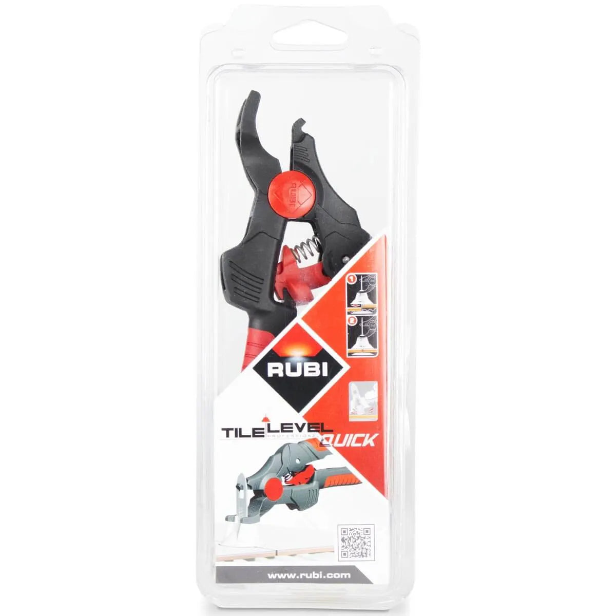 the Rubi Tile Quick pliers are designed for wall and floor installation. The caps need the necessary pressure to ensure the tiles are properly set in place