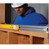 Wood Framing with Adjustable Length Level