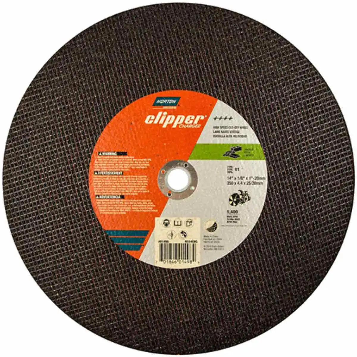 Norton Clipper 14" Charger Abrasive Blade - 10 Pack