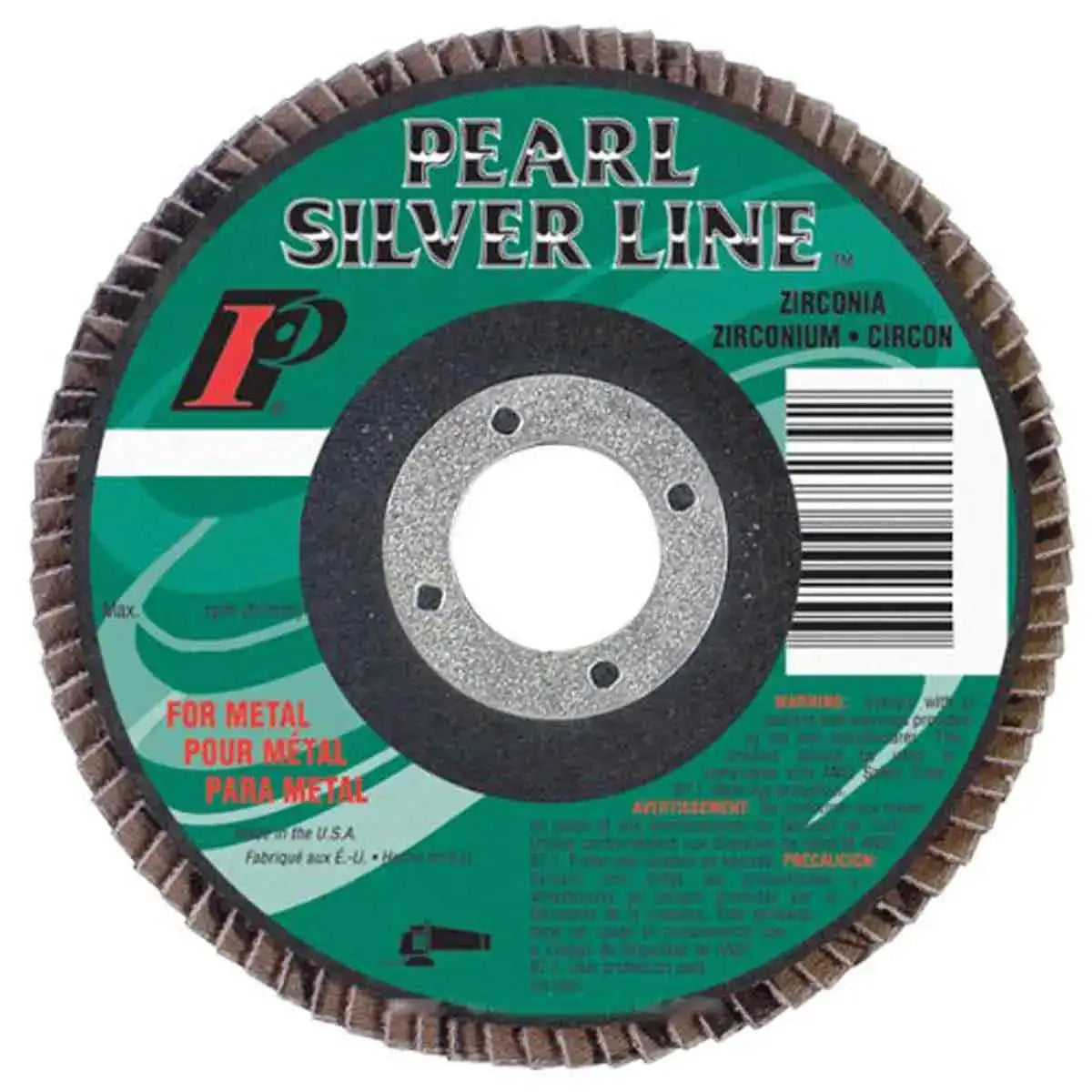 Pearl Abrasive Zirconia Maxidisc 4-1/2 inch Type 27 Abrasive Wheels