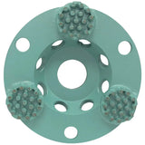 Pearl Abrasive P4 Concrete and Natural Stone Button Cup Wheels