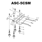 Alpha Tools ESC-125 Guide Rail System