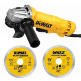 Dewalt 4 1 2 Angle Grinder and Tile Blade Kit