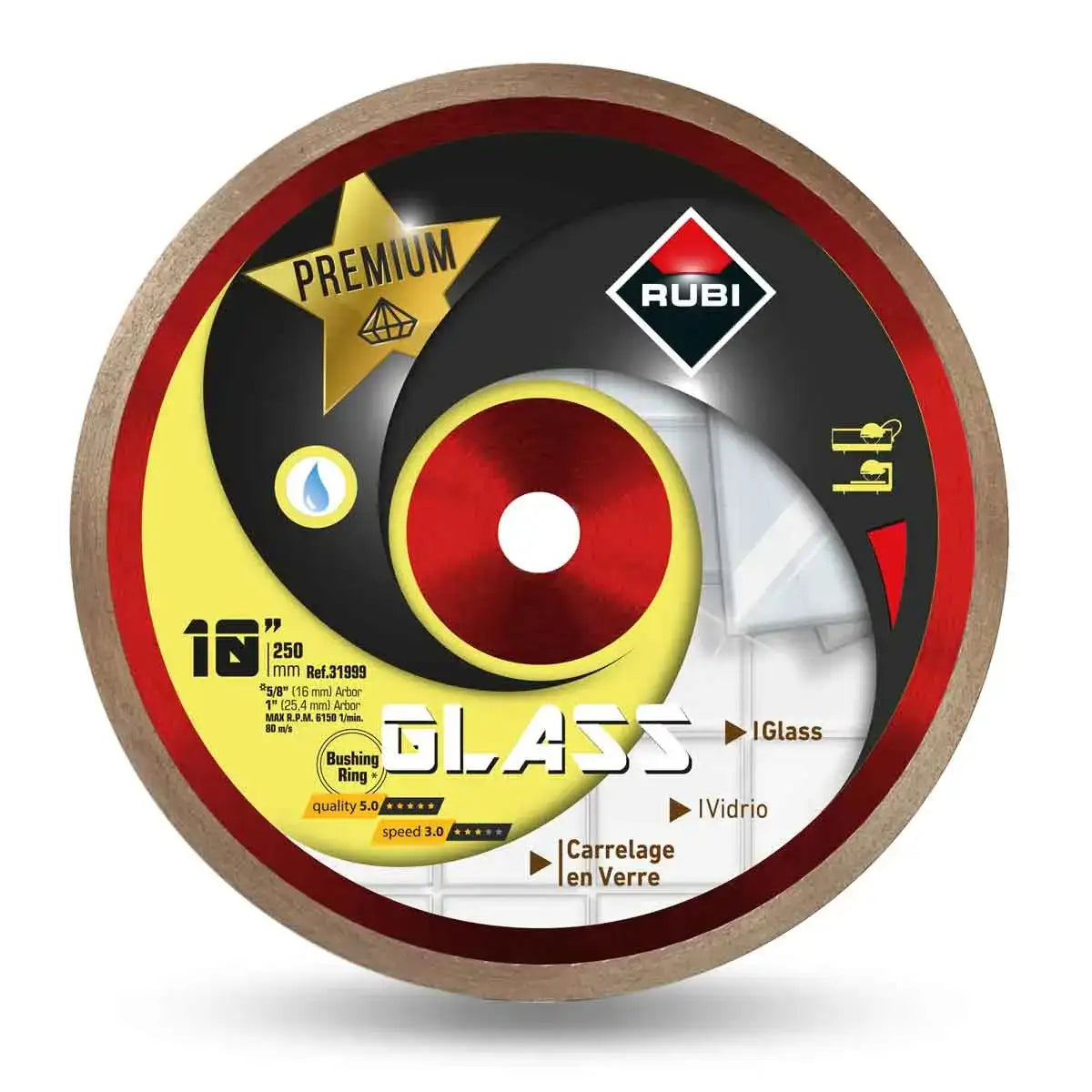 Rubi Glass Premium Diamond Blades