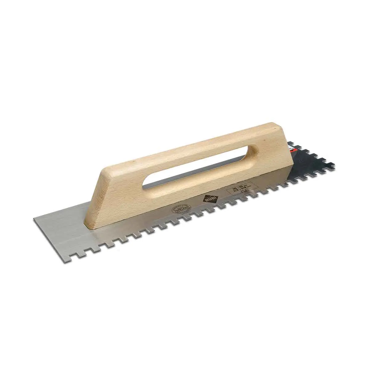 Rubi 19" Closed Wooden Handle Trowel