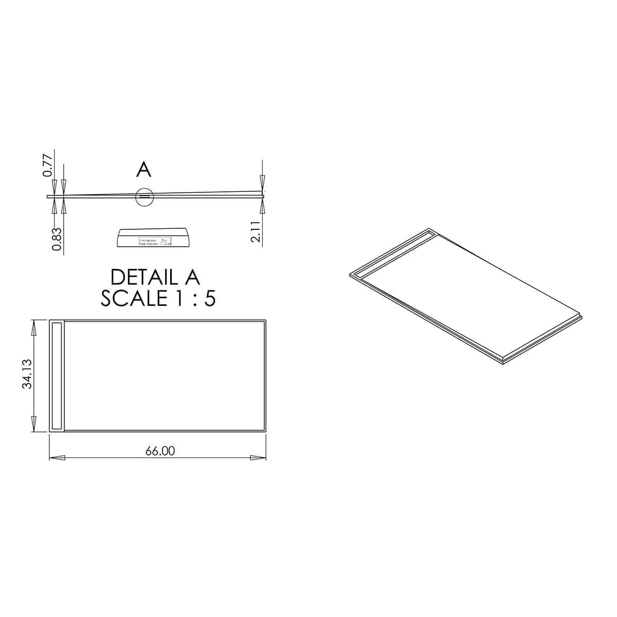 9349-3466-LDP Laticrete Hydro Ban Shower Base