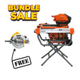 iQTS244 Dry Cut Tile Saw Bundle Deal