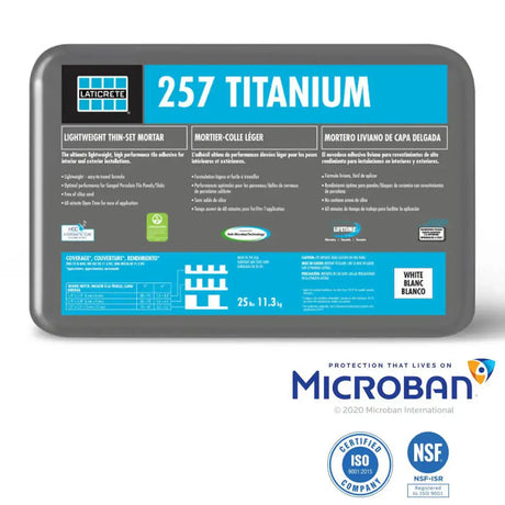 0257-0025-21P Laticrete 257 Titanium Grey Pallet