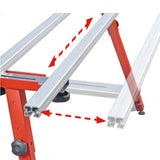 Adjustable Work Table for Large Format Tile