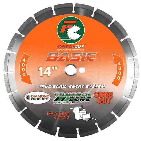 First-Cut BASIC4000 Diamond Blade - Medium Aggregate