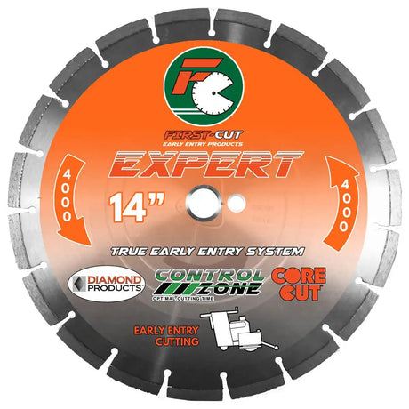 First-Cut EXPERT4000 Diamond Blade - Medium Aggregate