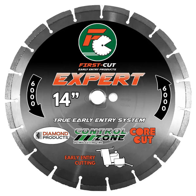 First-Cut EXPERT6000 Diamond Blade - Soft Aggregate