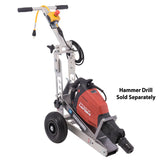 Power Hammer Trolley with Hilti TE1000 Demolition Hammer