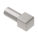 Schluter Systems Quadec satin nickel Aluminum Metal Inside Outside Corner