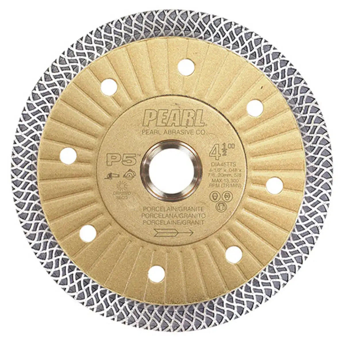 Pearl Abrasive P5 Thin Turbo Mesh Blades