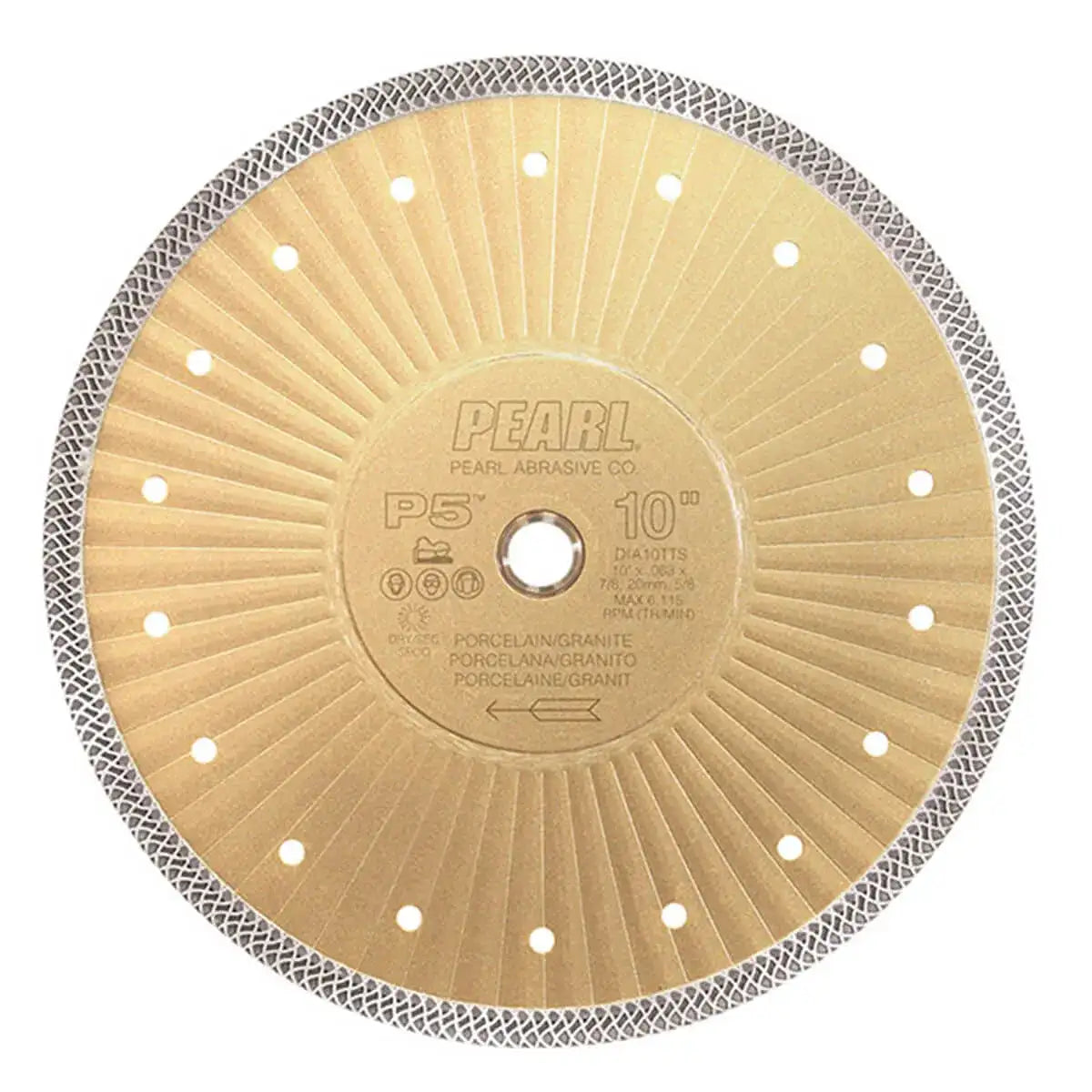 Pearl Abrasive P5 Thin Turbo Mesh Blades