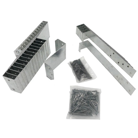 ebbe America Subfloor Lowering Kit includes screws and hangers brackets