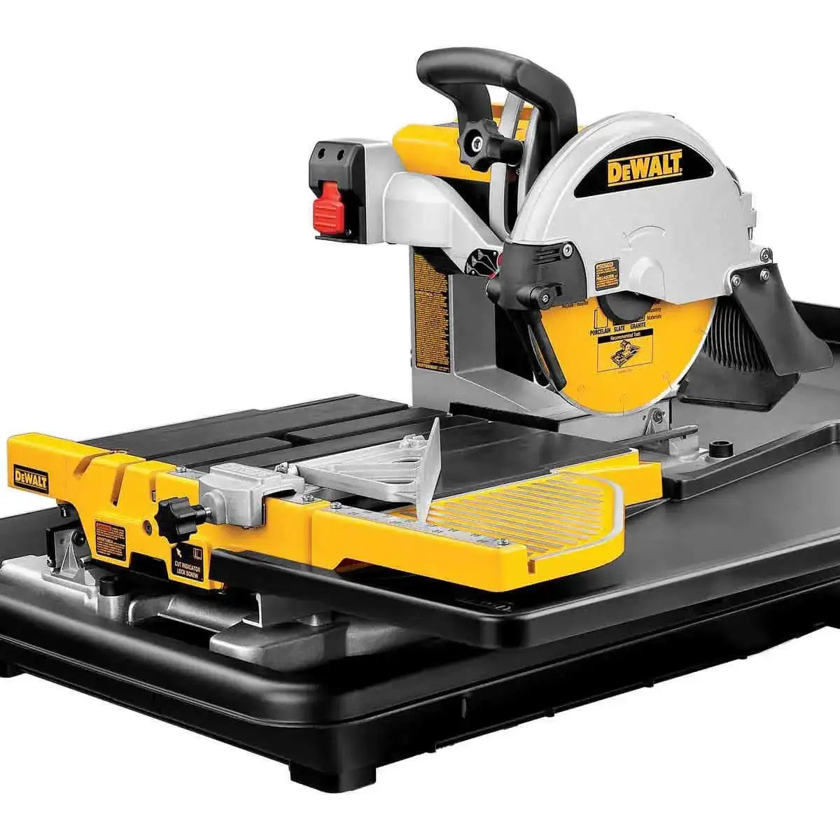 Dewalt D24000 Tile Saw close up