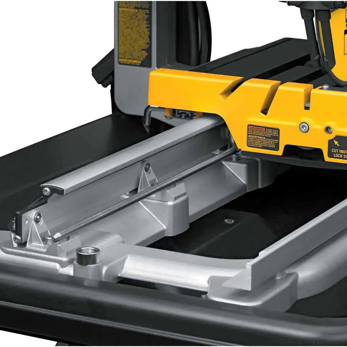 Dewalt Tile Saw stainless steel rail system