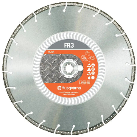 Husqvarna FR3 Metal Cutting Fire Rescue Diamond Blade Engineered for use by Fire Fighters, Rescue, USAR, S.W.A.T. and Police