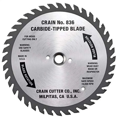 No. 836 Carbide Tipped Steel Blade