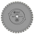 MASQX16-125-QD-HM1 IQ Power Tools 16-1/2" Q-Drive Arrayed Segmented Semi-Hard Material Blade