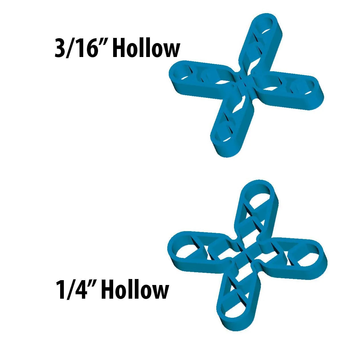 Barwalt Leave-In Spacer Sizes