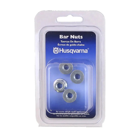 husqvarna bar nuts, chainsaw bolts, 531300382, tuercas para barra