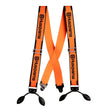 Husqvarna Orange Suspenders for Chainsaw Pants