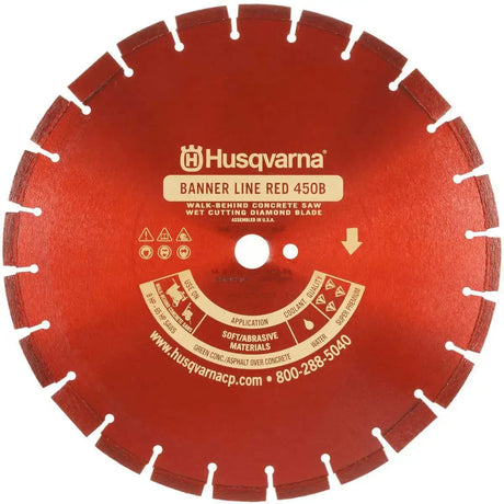 Husqvarna Banner Line Red 450BR Diamond Blade