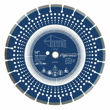 Diteq ARIX C-43 Segmented Diamond Blade