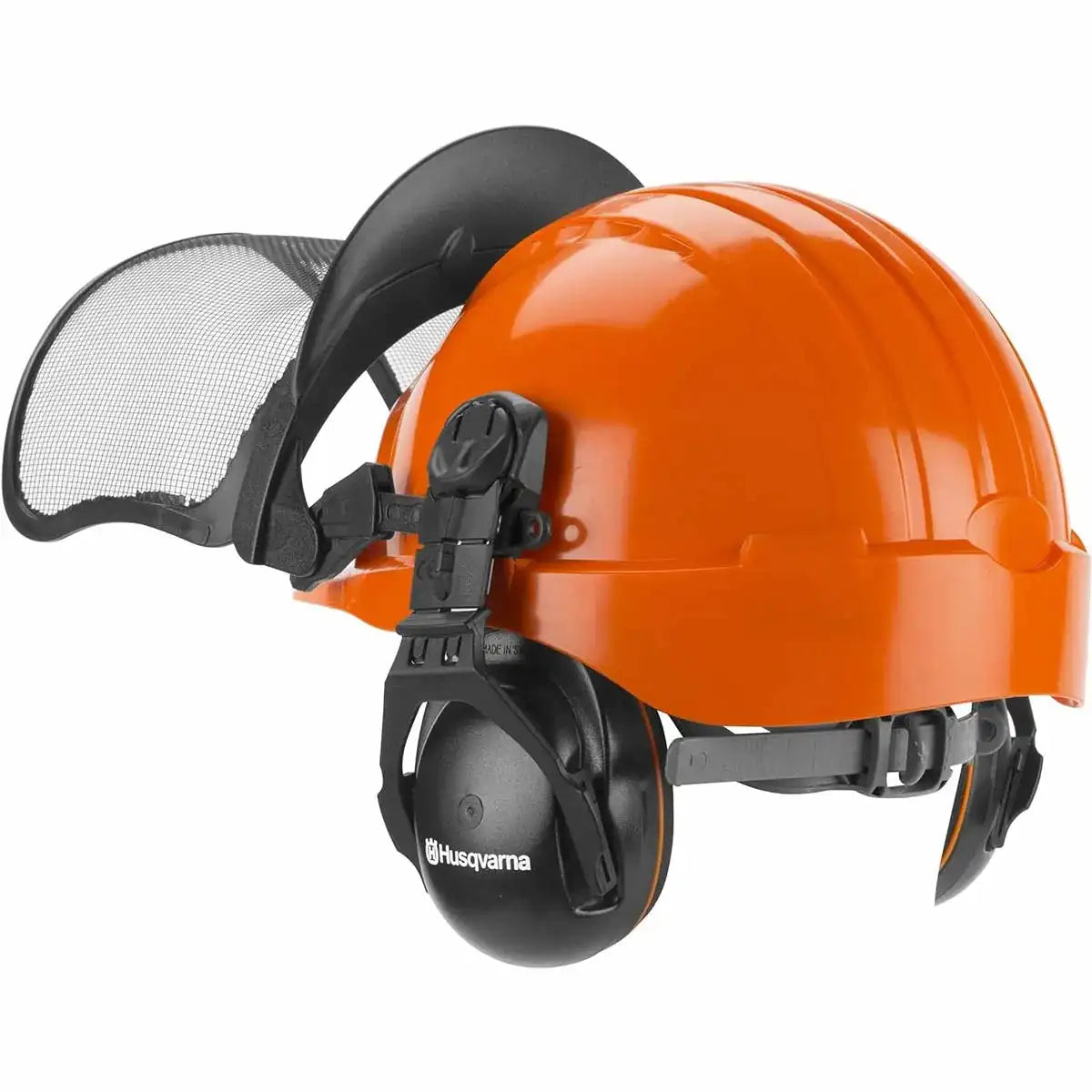 husqvarna forest helmet with visor