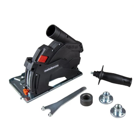 Metabo HPT, dust shroud, dust collection, dust guard, Hitachi, grinder dust guard, vacuum grinder attachment, 377085M